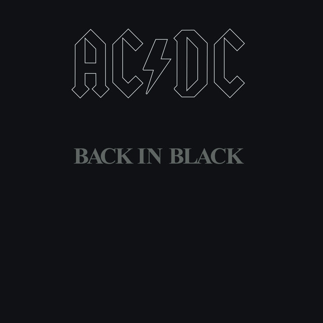 Capa de Back In Black